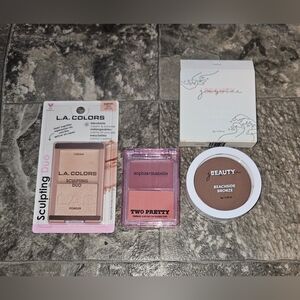 Bronzer, Blush Duo, Highlighter Duo BNIB